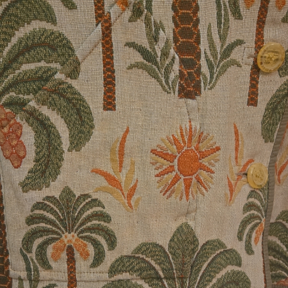 Tropical Patterned Jacket - Picture 6 of 7